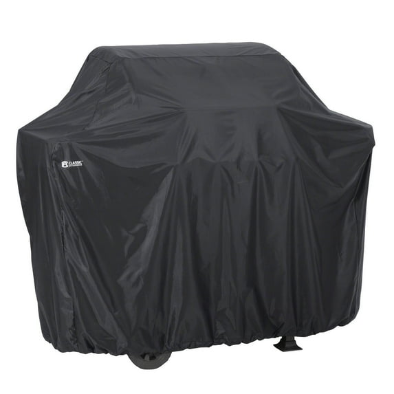 Classic Accessories Sodo Black Grill Cover - Tough BBQ Cover with Weather Resistant Fabric, Medium
