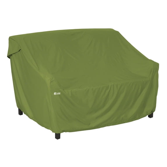 Classic Accessories Sodo Patio Loveseat Cover - Tough and Weather Resistant Patio Cover, Small (55-359-021901-EC)