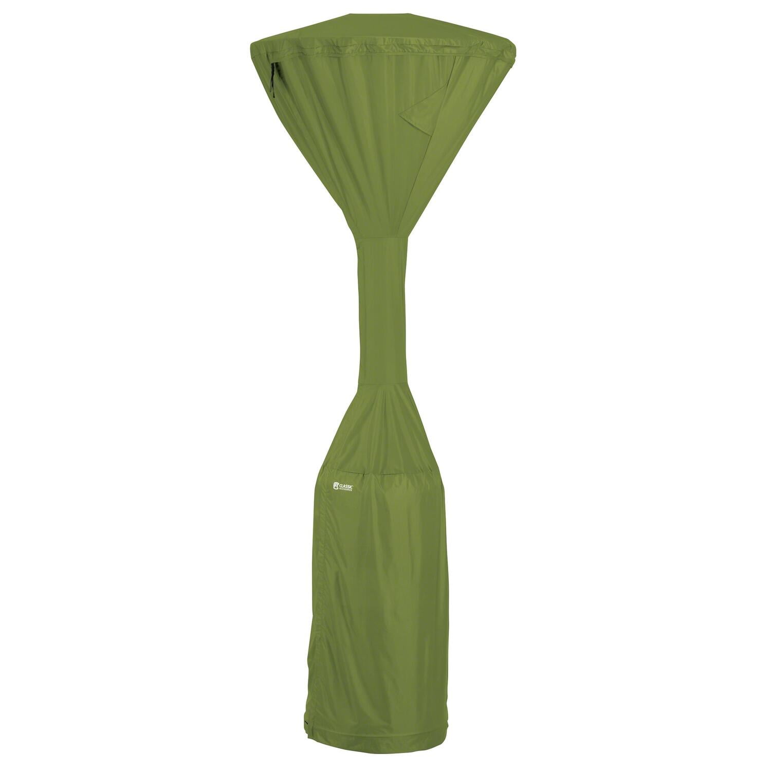 Herb Green Durable Polyester Stand-Up Patio Heater Cover