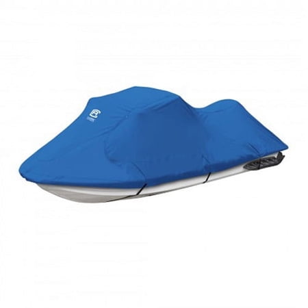 Classic Accessories Stellex Personal Watercraft Cover, Fits Personal Watercrafts 133" L, Trailerable Boat Cover with Polyester Fade-Resistant Fabric, Medium