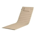 thumbnail image 1 of Classic Accessories Storigami Water-Resistant Chaise Lounge Cushion, 80 x 26 inch, Antique Beige, 1 of 11