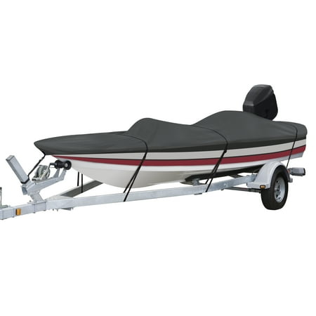 Classic Accessories StormPro Heavy-Duty Boat Cover, Fits boats 14 ft - 16 ft long x 90 in wide