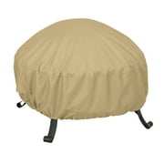 Classic Accessories Terrazzo® Full Coverage Round Fire Pit Cover - All Weather Protection Outdoor Cover, Small (59902-EC)