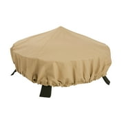 Classic Accessories Terrazzo Patio Fire Pit Cover Round, Fits Up to 44" Diameter