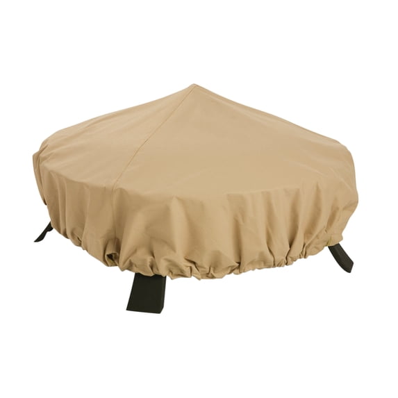Classic Accessories Terrazzo® Round Fire Pit Cover - All Weather Protection Outdoor Cover (58992-EC)