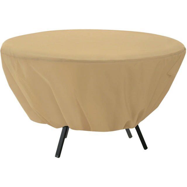 Classic Accessories Terrazzo Water-Resistant 50 Inch Round Patio Table Cover