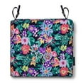 thumbnail image 1 of Classic Accessories Vera Bradley by  Water-Resistant Patio Seat Cushion Happy Blooms 21"L x 19"D x 3"Thick, 1 of 5