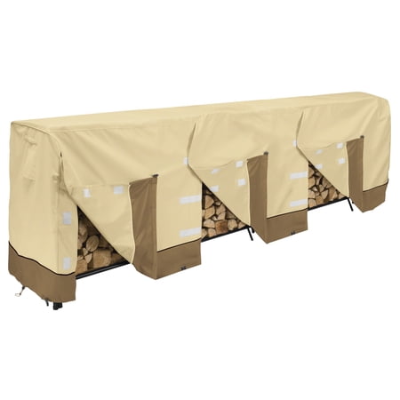 Classic Accessories Veranda™ 12' Log Rack Cover - Water Resistant Outdoor Cover, Large (55-930-051501-00)