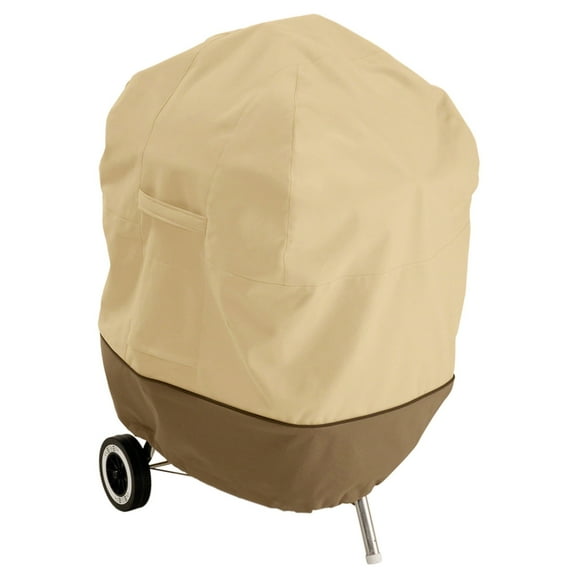 Classic Accessories Veranda™ Patio Kettle BBQ Grill Cover - Durable BBQ Cover with Heavy-Duty Weather Resistant Fabric, Large (55-966-041501-00)