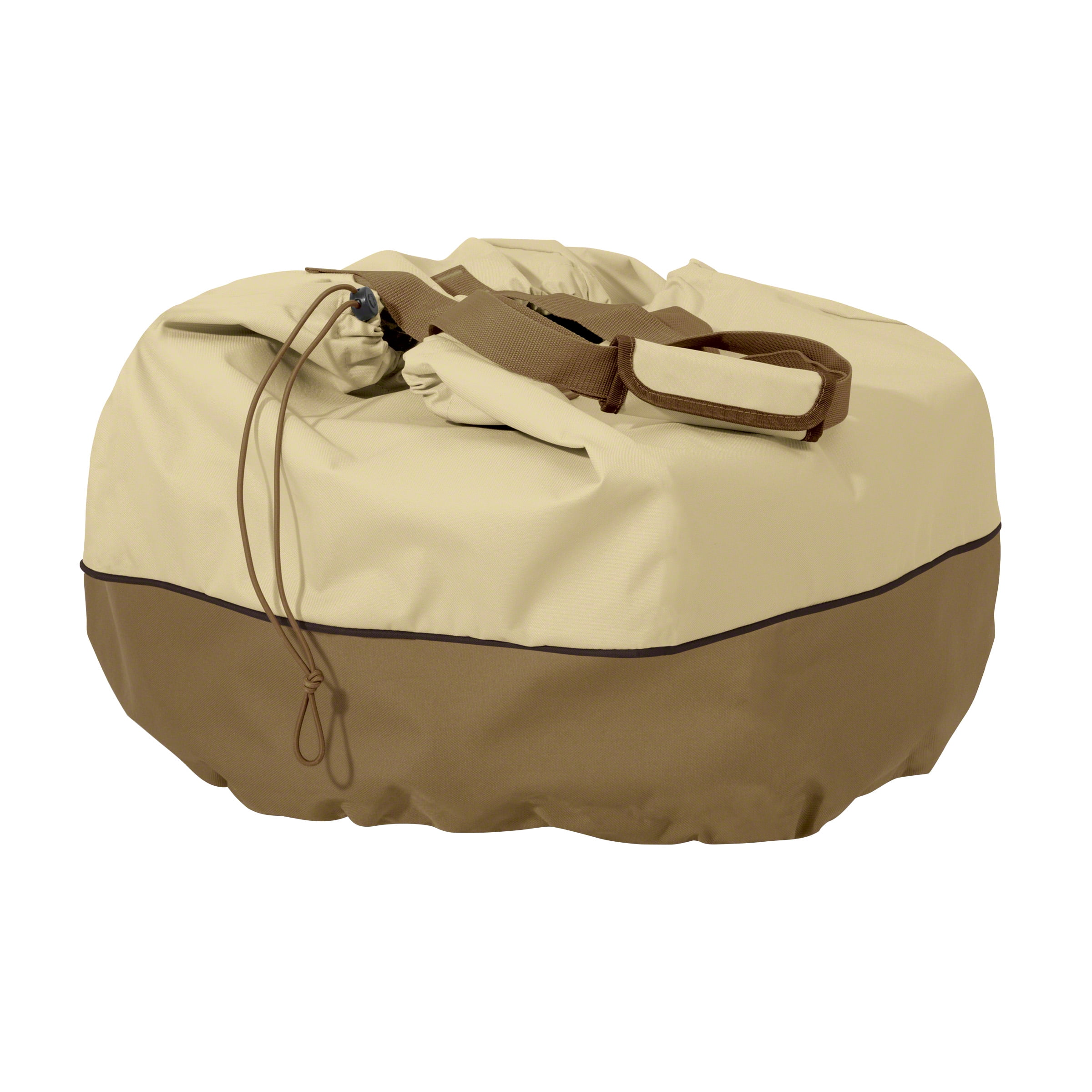 Classic Accessories Veranda Round Table Top Grill Cover & Carry Bag - Water Resistant Outdoor Cover (55-973-031501-00)