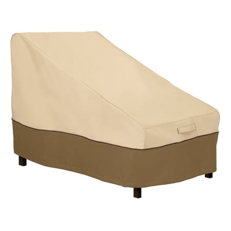 Classic Accessories Veranda Water-Resistant 28 Inch Patio Deep Armless Chair/Sectional Cover