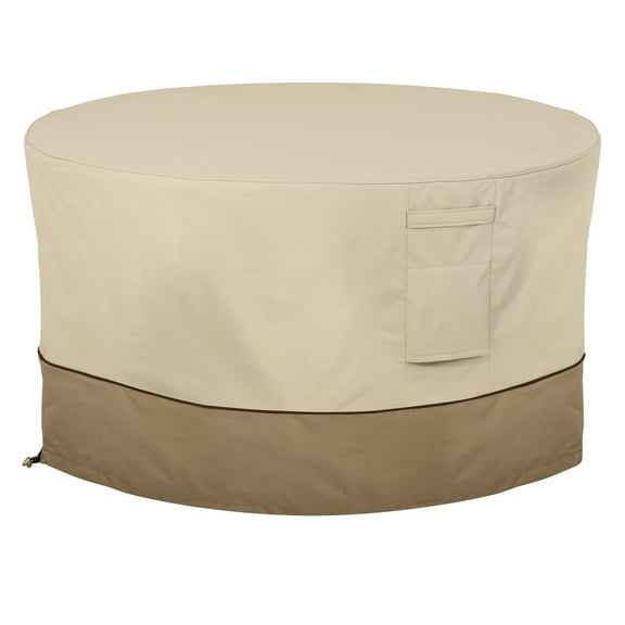 Classic Accessories Veranda Water-Resistant 42 inch Round Fire Pit Table Cover
