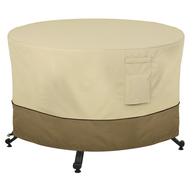 Classic Accessories Veranda Water-Resistant 42 Inch Round Fire Pit Table Cover Classic Accessories Veranda Water-Resistant 42 Inch Round Fire Pit Table Cover