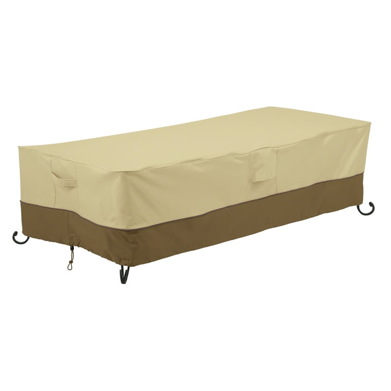 Classic Accessories Veranda Water-Resistant 60 Inch Rectangular Fire Pit Table Cover Classic Accessories Veranda Water-Resistant 60 Inch Rectangular Fire Pit Table Cover