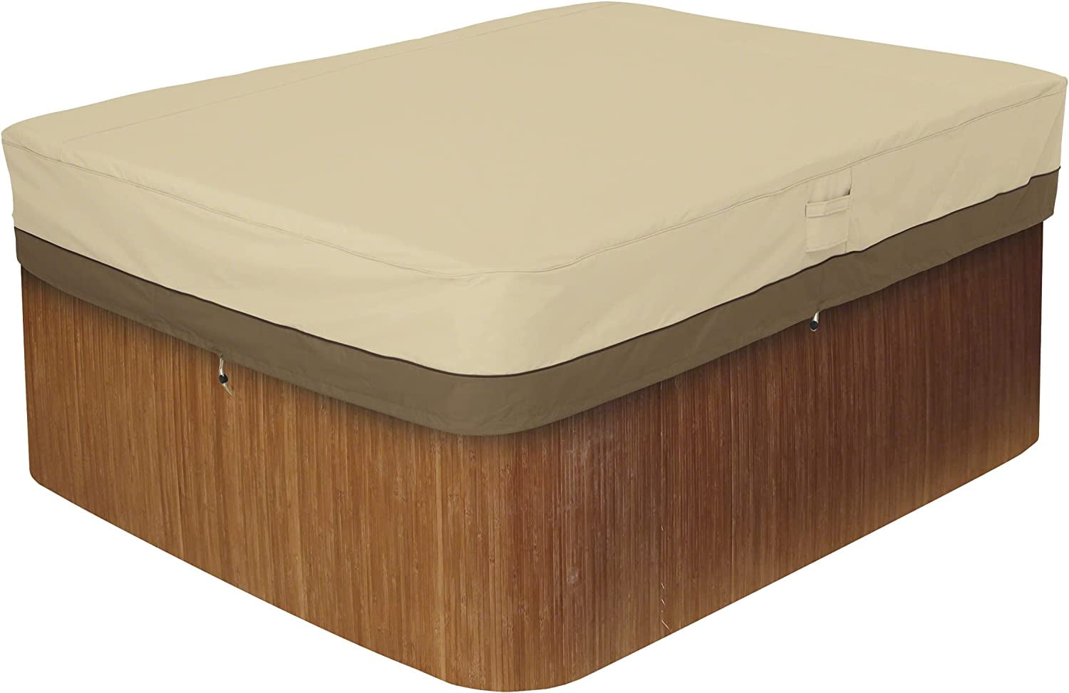 Classic Accessories Veranda WaterResistant 82 Inch Rectangular Hot Tub