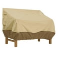 thumbnail image 1 of Classic Accessories Veranda Water-Resistant 88 Inch Patio Sofa/Loveseat Cover, Beige/Pebble, 1 of 16