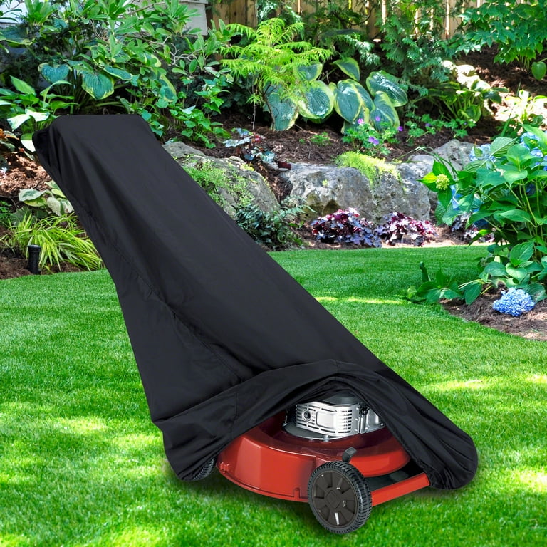 Classic Accessories Walk Behind Lawn Mower Cover, Fits up to 73L x 25W x  23H 