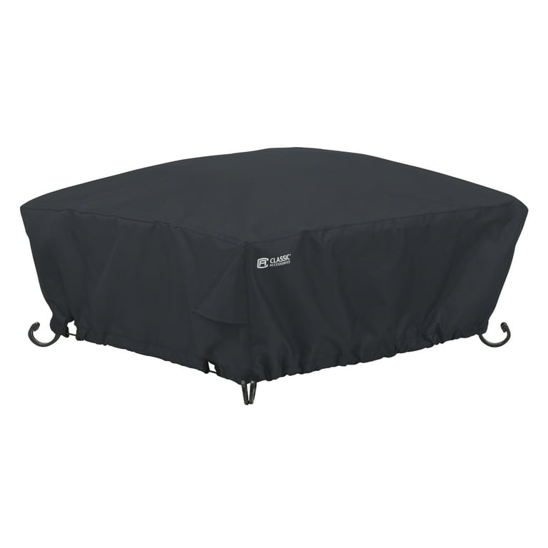 Classic Accessories Terrazzo Water-Resistant 36 Inch Full Coverage Square Fire Pit Cover Classic Accessories Terrazzo Water-Resistant 36 Inch Full Coverage Square Fire Pit Cover