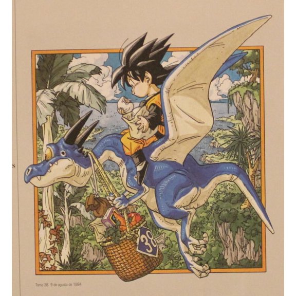 Classic Adventure Boy Flying Dragon Scenic Landscape Poster Retro Fantasy Journey Wall Decor 16x24 UNFRAMED