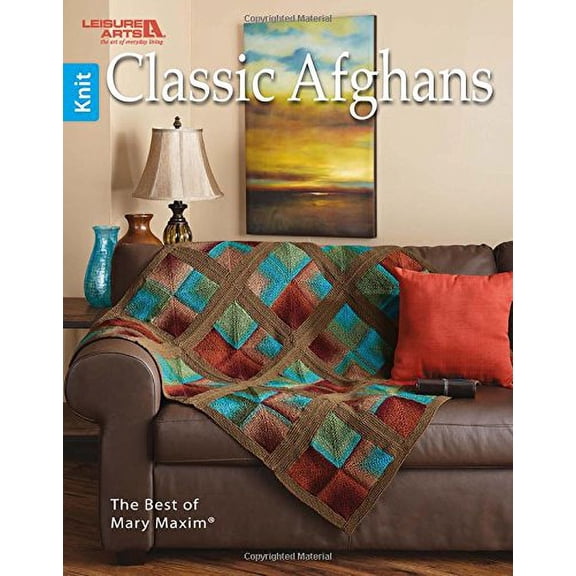 Pre-Owned Knit Classic Afghans: 10 Patterns Add a Personal Touch to Any Home Decor (Paperback) 1464754373 9781464754371
