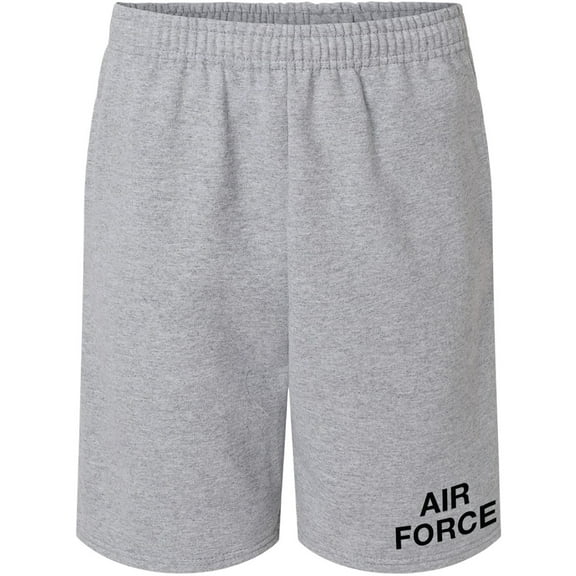 Classic "Air Force" Super-comfort sweatshorts with black print