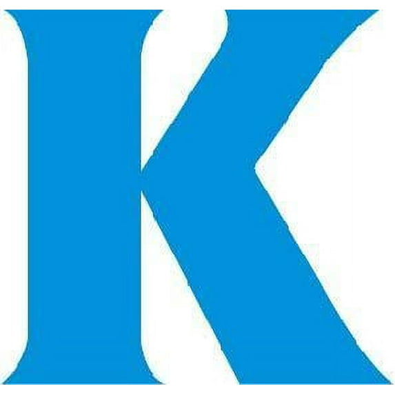 Classic Alphabetical Letter K Stock Illustration Cartoon Character Wall Art Sticker Vinyl Decals Girls Boys Children Kids Room House Wall Decor Removable Sticker Peel and Stick (30x15 inch)