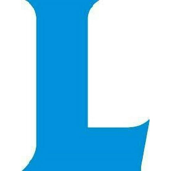 Classic Alphabetical Letter L Stock Illustration Cartoon Character Wall Art Sticker Vinyl Decals Girls Boys Children Kids Room House Wall Decor Removable Sticker Peel and Stick (30x15 inch)