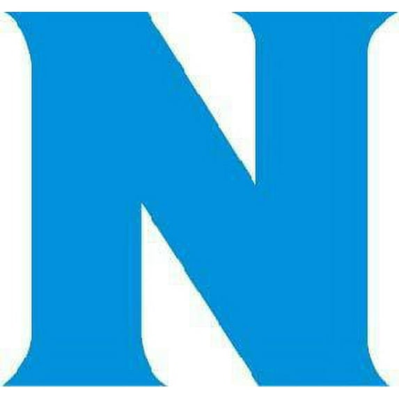 Classic Alphabetical Letter N Stock Illustration Cartoon Character Wall Art Sticker Vinyl Decals Girls Boys Children Kids Room House Wall Decor Removable Sticker Peel and Stick (10x8 inch)