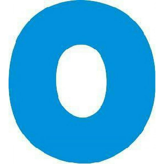 Classic Alphabetical Letter O Stock Illustration Cartoon Character Wall Art Sticker Vinyl Decals Girls Boys Children Kids Room House Wall Decor Removable Sticker Peel and Stick (40x20 inch)