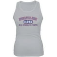 thumbnail image 1 of Classic American 1945 Funny Heather Grey Juniors Soft Tank Top - Medium, 1 of 1