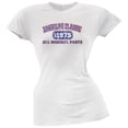 thumbnail image 1 of Classic American 1975 Funny White Juniors Soft T-Shirt - Small, 1 of 1