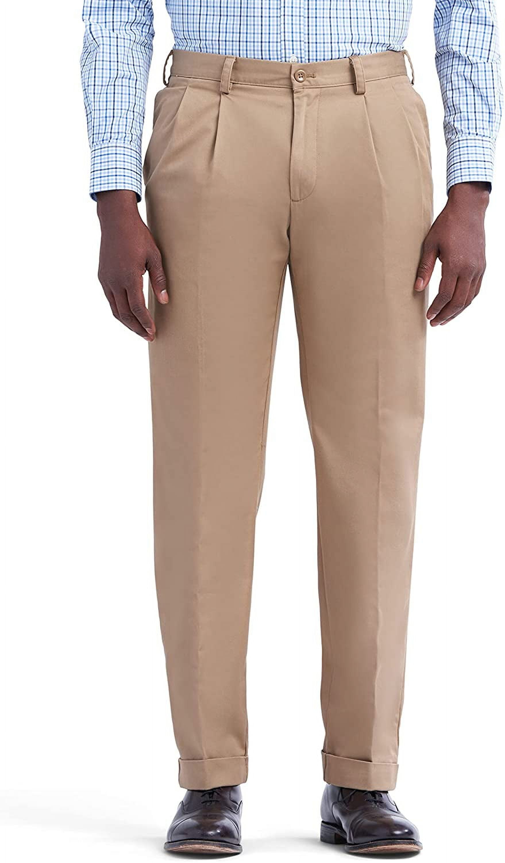 Izod american chino hotsell classic fit pleated