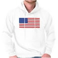 thumbnail image 1 of Classic American Flag USA Pride Hoodie Sweatshirt Women Men Brisco Brands M, 1 of 6