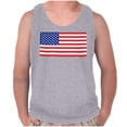thumbnail image 1 of Classic American Flag USA Pride Tank Top T Shirts Men Women Brisco Brands X, 1 of 6