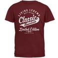 thumbnail image 1 of Classic American Legend 1978 Mens T Shirt Garnet Red LG, 1 of 1
