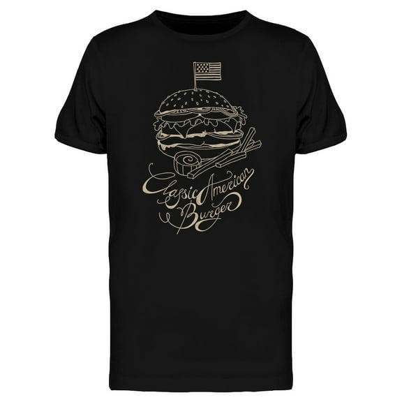 Classic American Meal T-Shirt Men -Image by Shutterstock, Male Medium