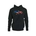 thumbnail image 1 of Classic American Muscle Car Art Men's Hoodie, 1 of 3