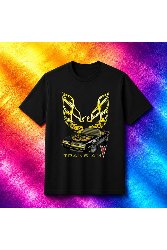 Classic American Muscle Car Pontiac Trans Am Firebird Logo Unisex T-Shirt V61162, S-5XL