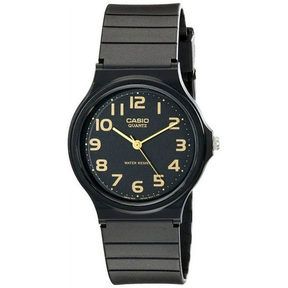 Classic Analog Water Resistant Watch w/ Resin Band - MQ24 - 10 Styles