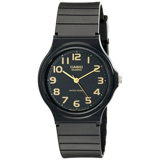 Classic Minimalist Analog Watch w/ Resistant Resin Band - MQ24 in 10 ...