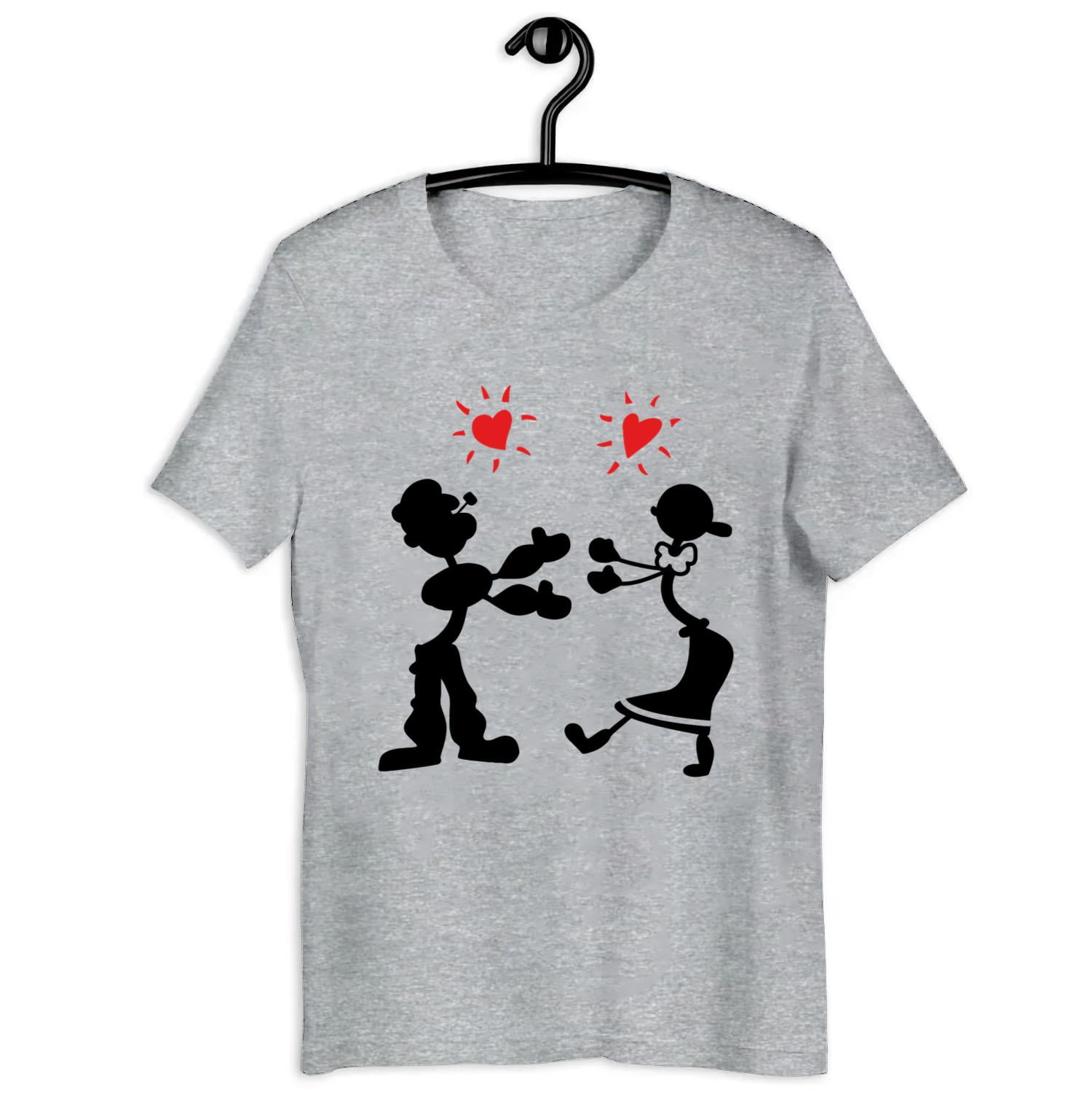 Classic Animated Couple Shirt Inspired by Iconic Characters Stylish Tee ...