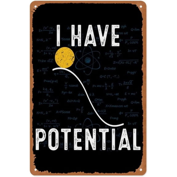 Classic Animation Film And Television Physic Poster Metal Physicist Nerd Wall Art Decor Tin Sign 8x12 Inch