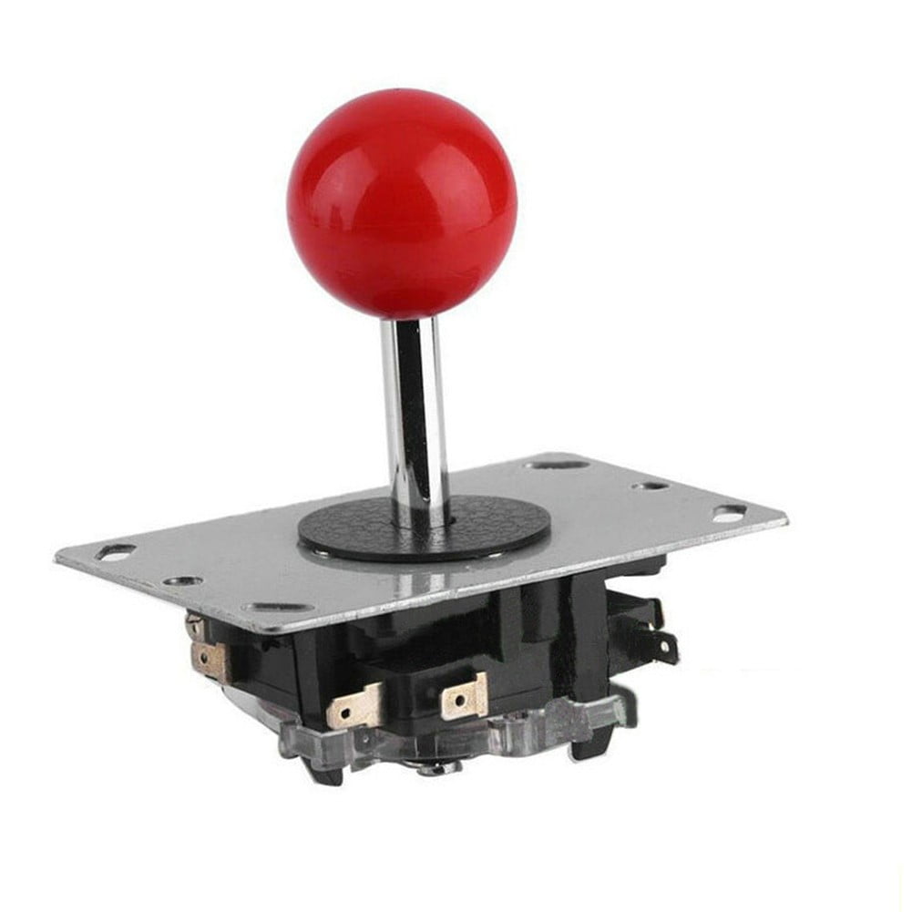 Classic Arcade Joystick Replacement Parts for Arcade Game，Red
