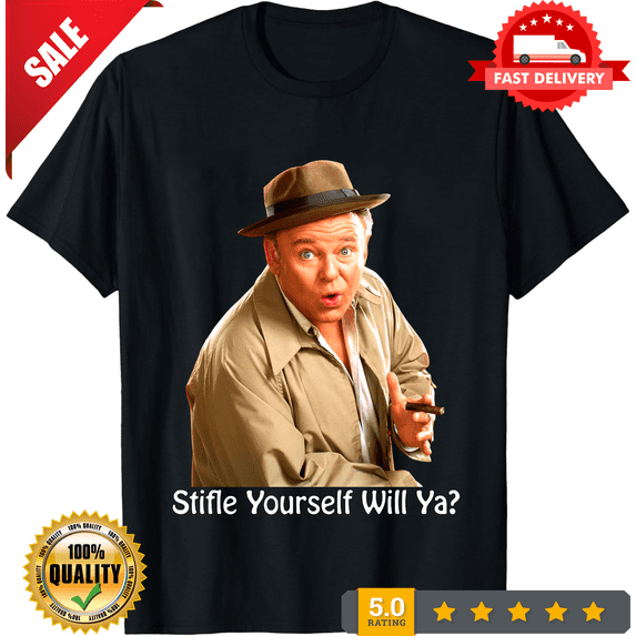 Classic Archie Bunker, All In The Family 70s Movie TV Show Series T Shirt Tee Gift New, LIMITED EDITION-TH70729