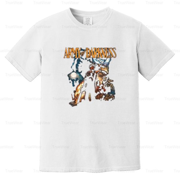 Classic, Army Of Darkness Movie, Retro, Vintage, Horror, Comedy, Ash Comfort Color T-Shirt Unisex, up to 4XL