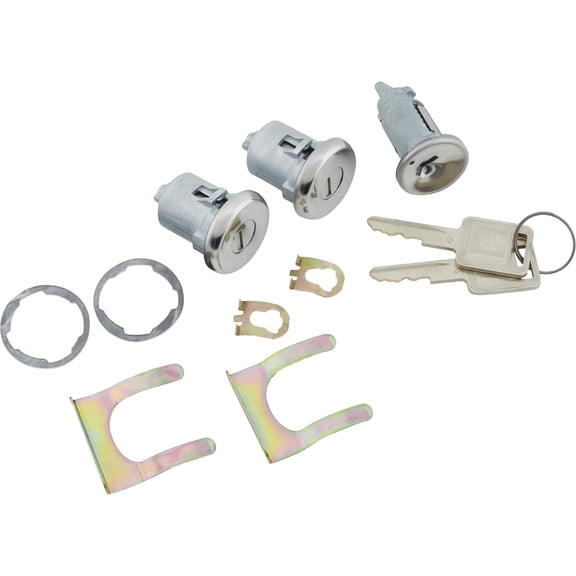 Classic Auto Locks CL-104 Ignition/Door Lock Set w/Key, 1966-72 GM