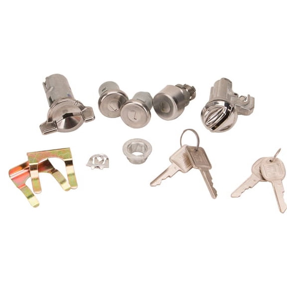 Classic Auto Locks Complete Door/Trunk Lock Kit, 79-81 Camaro/Firebird