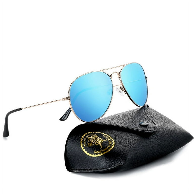 Polarized Sunglasses 58mm Lens Sunglasses Classic Aviator
