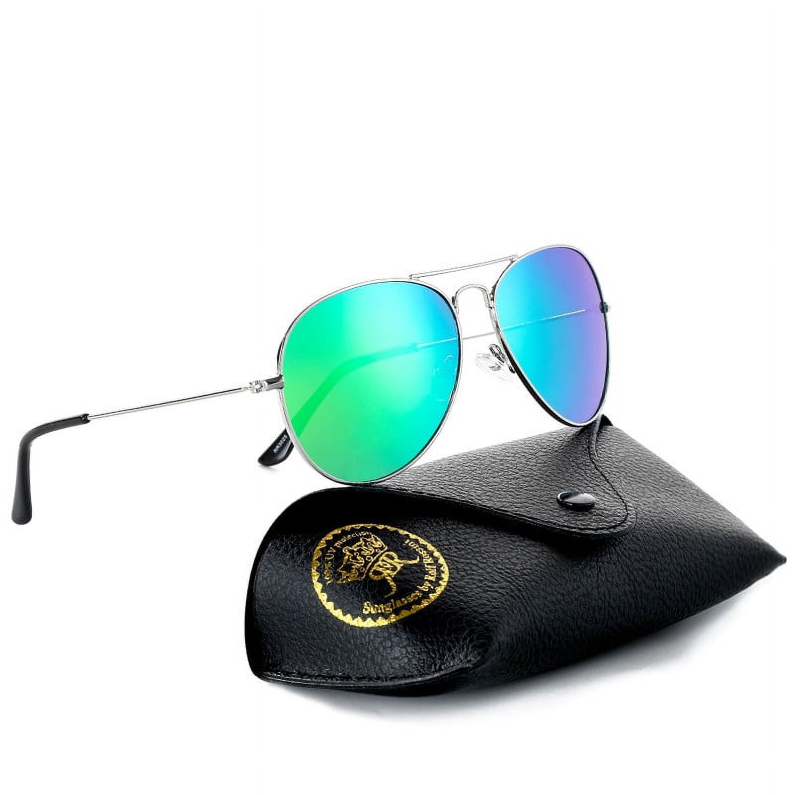 Classic Aviator Sunglasses Womens Polarized Shades for Men