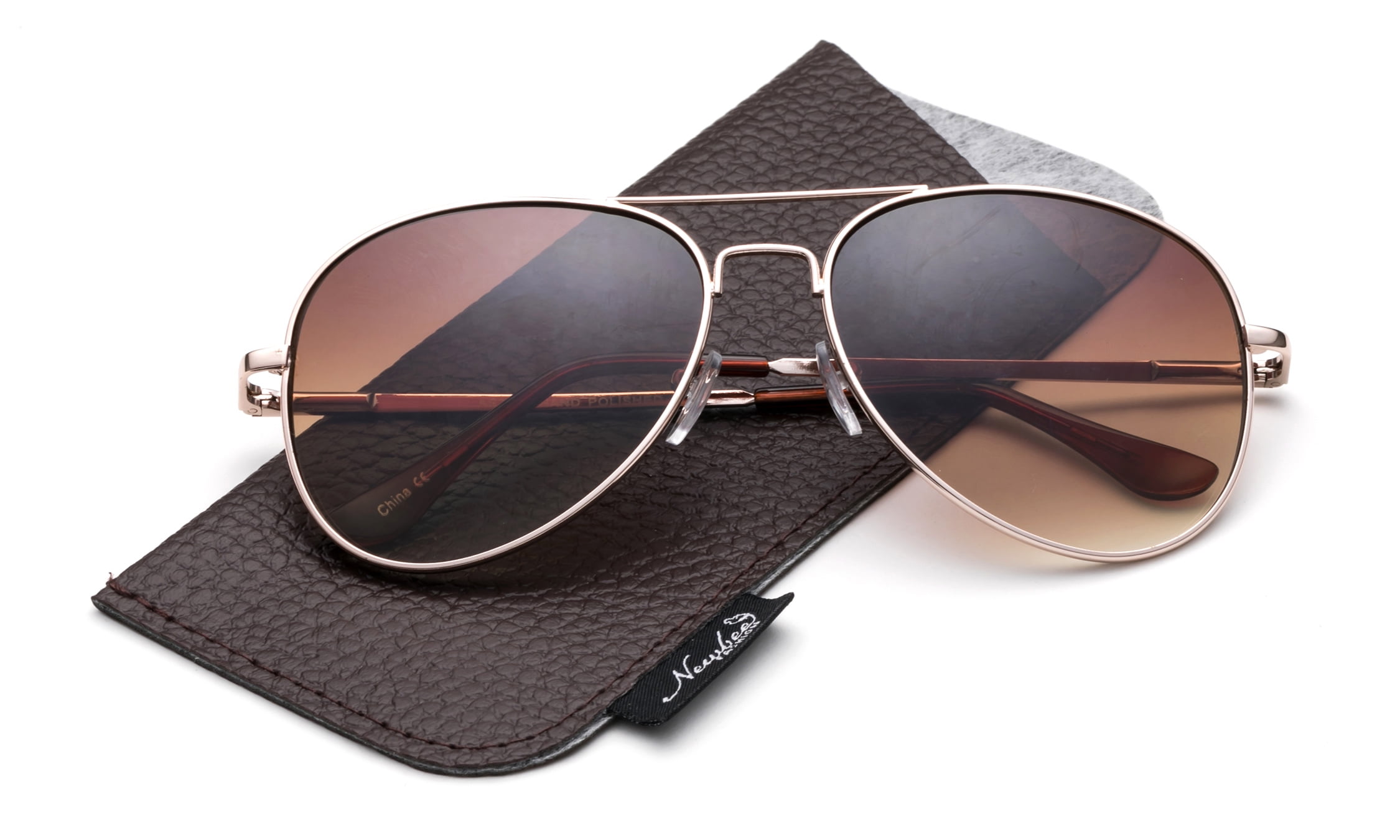 Metal Frame Aviator Sunglasses with UV Protection - Pack of 4 Aviator Elite - Blackout Polarized – Shady Rays® | Polarized  main image 4